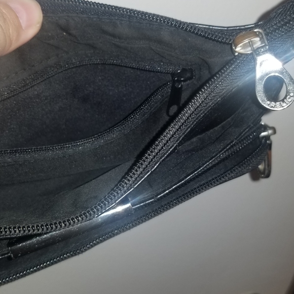 Relic Faux Leather Black Convertible Clutch-Crossbody - Picture 3 of 9